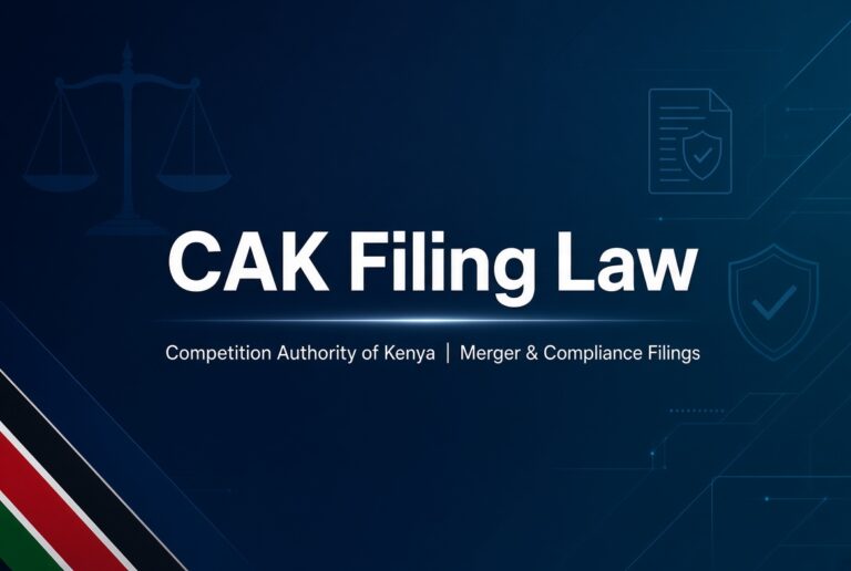 CAK Filing Lawyers in Kenya